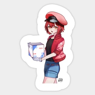 red blood cell Sticker